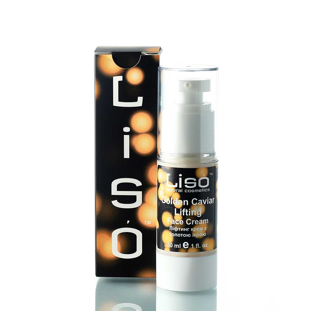 Ліфтинг-крем-з-золотою-ікрою Lifting Face Cream "Golden Caviar" Liso